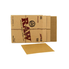רו ניירות אפייה קטן | Raw rawthentic unrefined parchment paper 8X8