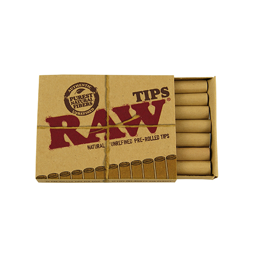 RAW Pre-Rolled Tips | רו פילטר מגולגל