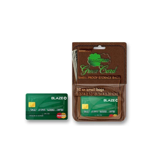Stink Sack XXS Masterkush Credit Card Bag | סטינק סק XXS כרטיס אשראי