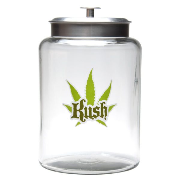 2.5 Gallon Glass jar - KUSH | צנצנת זכוכית 2.5 גלון - קוש