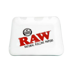 RAW Glass Rolling Tray - Limited Edition | רו מגש זכוכית - מהדורה מוגבלת