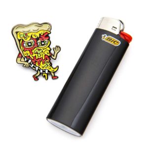 Killer Acid Pizza Friend Enamel Pin | סיכה מגניבה - פיצה