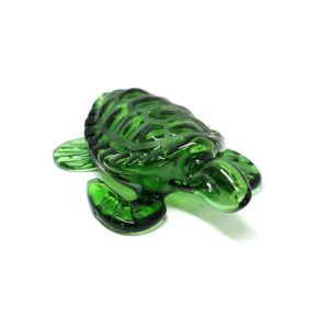 Small Glass Pipe - Sea turtle | מקטרת פייפ זכוכית - צב ים