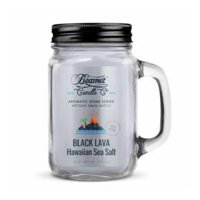 נר ריחני – הוואי | Beamer Candle – Black Lava Hawaiian Sea Salt