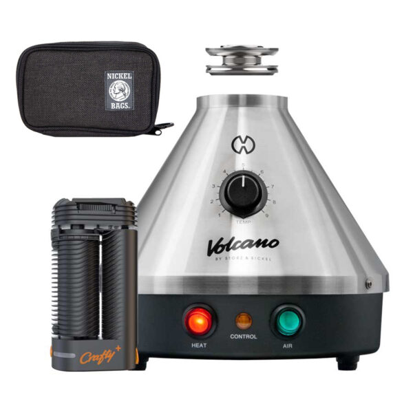 קומבו אידוי - וולקנו קלאסי + קראפטי פלוס | Vaporizer Combo - Volcano Classic + Crafty Plus