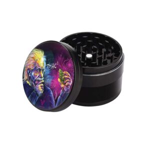 גריינדר קרמי 4 חלקים 55 מ"מ | V Syndicate CleanCut Nonstick Grinder