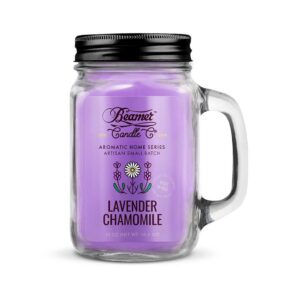 נר ריחני – לבנדר קמומיל | Beamer Candle – Lavender Chamomile
