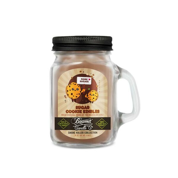 נר ריחני - עוגיות סוכר | Beamer Candle - Sugar Cookie Edibles